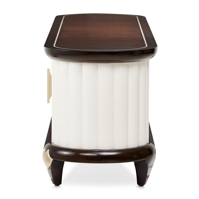 Paris Chic - Media Cabinet - Espresso Brown