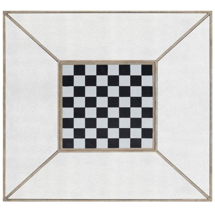 Mirrored Game Table - Silver