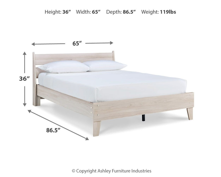 Socalle - Panel Platform Bed Signature Design by Ashley®
