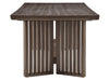Kavanaugh - Trestle Dining Table - Dark Brown Magnussen Furniture