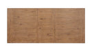 Kingston - Extendable Trestle Dining Table - Whisper White And Cerused Nutmeg Magnussen Furniture