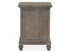 Lancaster - Chairside End Table - Dove Tail Gray Magnussen Furniture