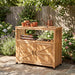 Patio Bar Table Set With Storage Home Essentials
