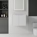 Floating Bathroom Vanity Cabinet With Soft Close Double Doors, Spacious Interior Storage, Wall Mounted, Cabinet Only Home Essentials