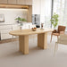Modern Farmhouse Oval Dining Table With Slim Base Home Essentials