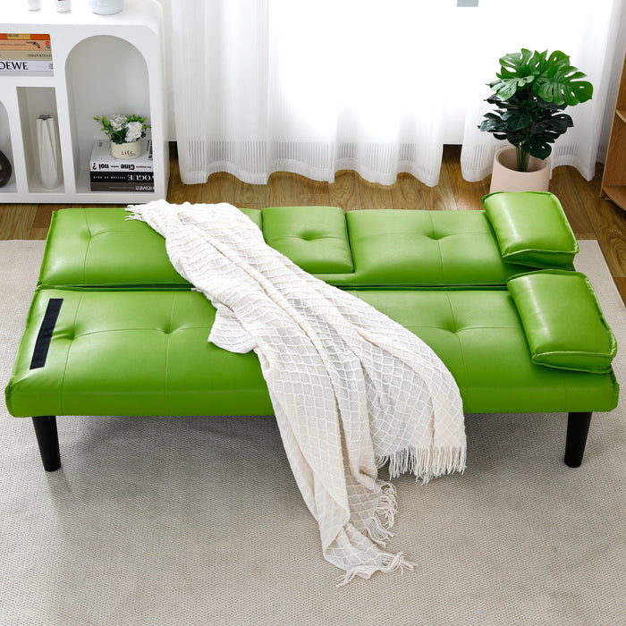Sofa Bed With Foldable Design And Cup Holder Home Essentials