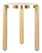 Noan - Side Table - White / Gold Zuo Modern