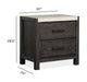 Plum Creek - Drawer Nightstand Magnussen Furniture