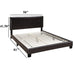 Upholstered Bed With Adjustable Headboard Home Essentials