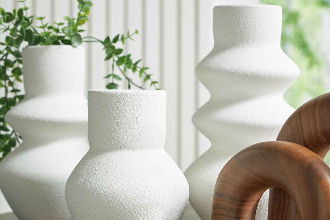 Carterworth - Accessory Set (Set of 5) - White / Brown Signature Design by Ashley®