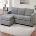 Modern L-Shaped Sectional Sofa Home Essentials