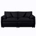 Modern Oversized Loveseat Sofa With Deep Seat And Diy Combination Home Essentials