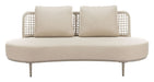 Ruhe - Outdoor Sofa - Beige Zuo Modern