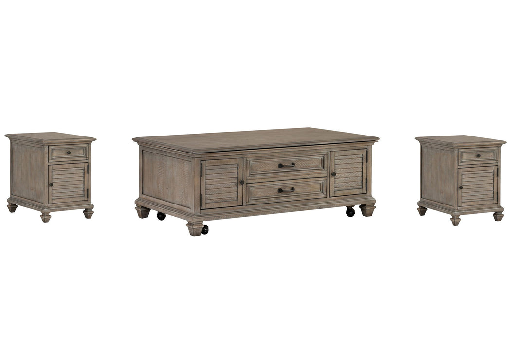 Lancaster - Lift Top Storage Cocktail Table Set Magnussen Furniture