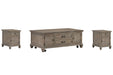 Lancaster - Lift Top Storage Cocktail Table Set Magnussen Furniture