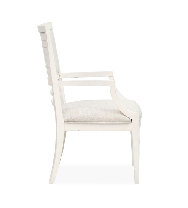 Echo Isles - Upholstered Arm Chair (Set of 2) - Sea Pearl And Driftwood Magnussen Furniture