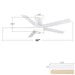 Flush Mount Ceiling Fan With Light Daily Nest