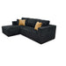 L - Shape Full Compressed Upholstered Sectional Home Essentials