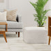 Chantal - Square Pouf Simpli-Home