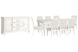 Willowbrook - Extendable Rectangular Dining Table Set Magnussen Furniture