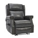 Manual Recliner Chair  With Heavy Duty Motion Mechanism, 8 Vibrating Nodes And 3 Massage Modes For Living Room Home Essentials