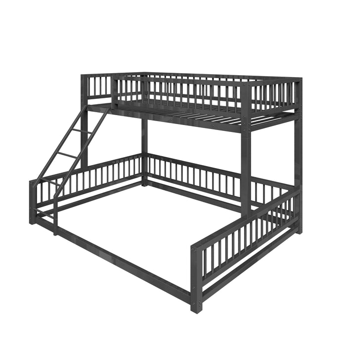 Bunk Bed With Ladder And Safety Guardrails Dreamland