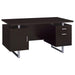 2 Drawer Floating Top Office Desk Furniture Max