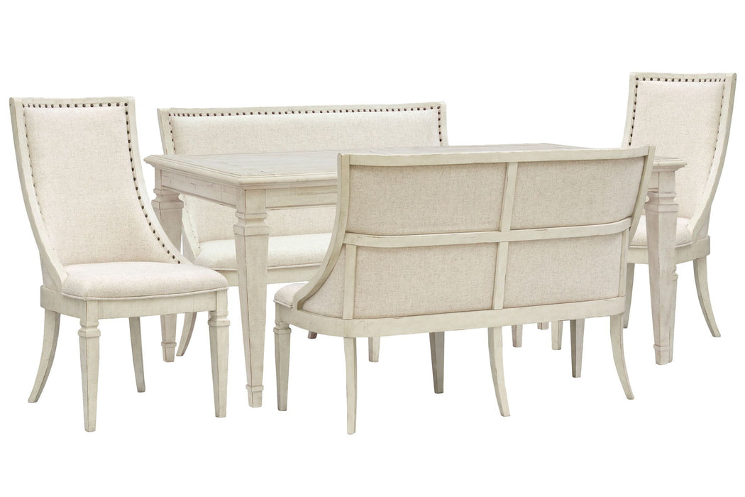 Newport - 5 Piece Extendable Rectangular Dining Table Set Magnussen Furniture