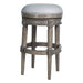Rustic Elegance Backless Swivel Stool Home Essentials