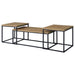 Rosey - 3 Piece Coffee Table Set - Mango Color Furniture Max