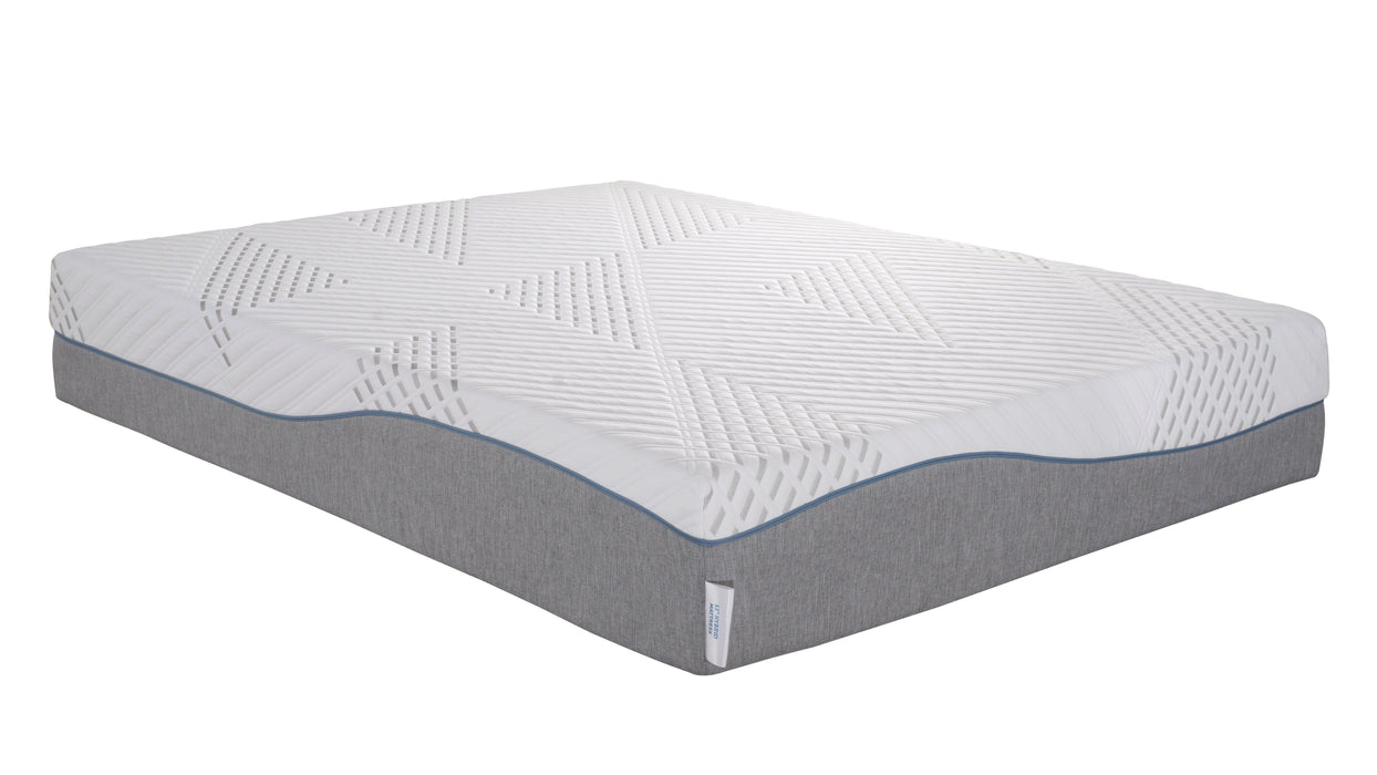 Hopewell 12" Medium Cooling Gel Memory Edge Support Pocket Spring Removable Cover Hybrid Mattress