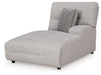 Acklen Place - Raf Power Reclining Back Chaise - Pewter Signature Design by Ashley®