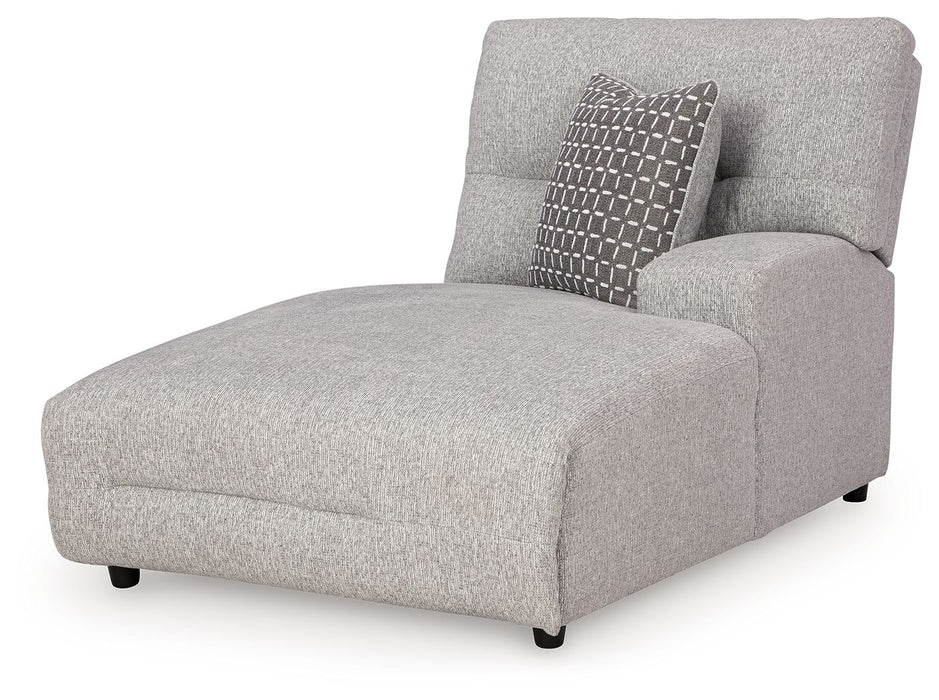 Acklen Place - Raf Power Reclining Back Chaise - Pewter Signature Design by Ashley®