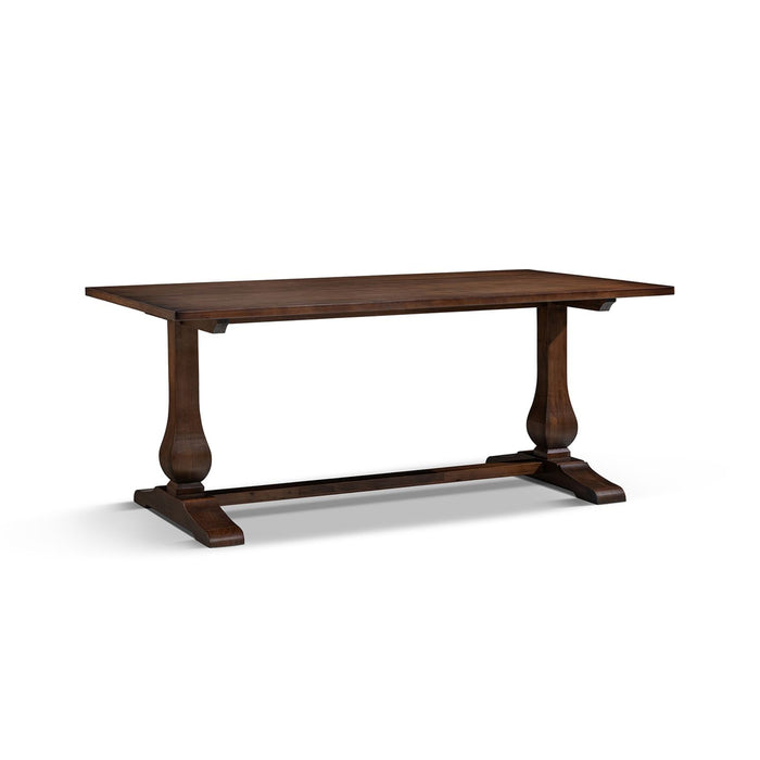 Whitmore - Trestle Dining Table - Dark Brown Jennifer Taylor Home