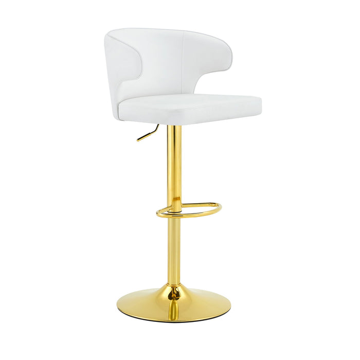Adjustable Swivel Bar Chair With High Back Support Home Essentials