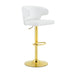 Adjustable Swivel Bar Chair With High Back Support Home Essentials