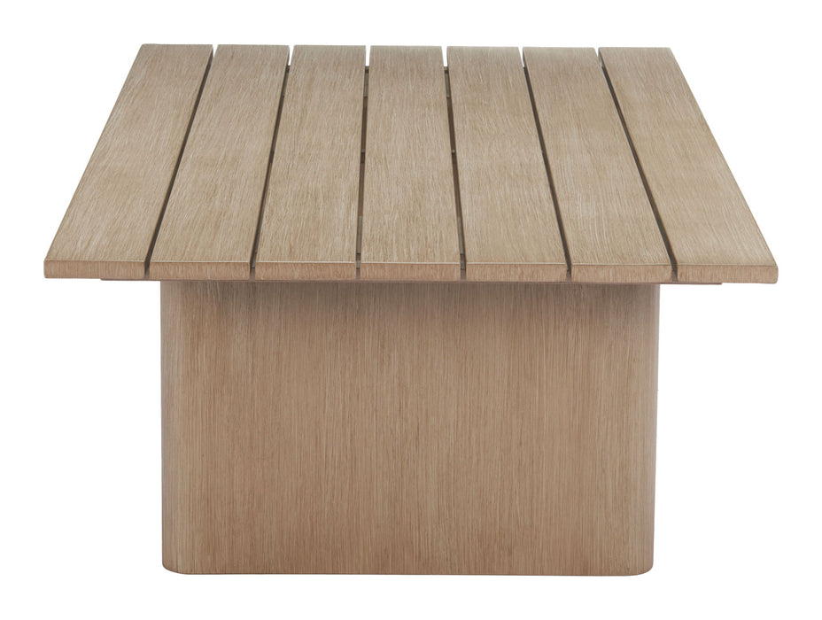 Duna - Outdoor Coffee Table - Natural Zuo Modern