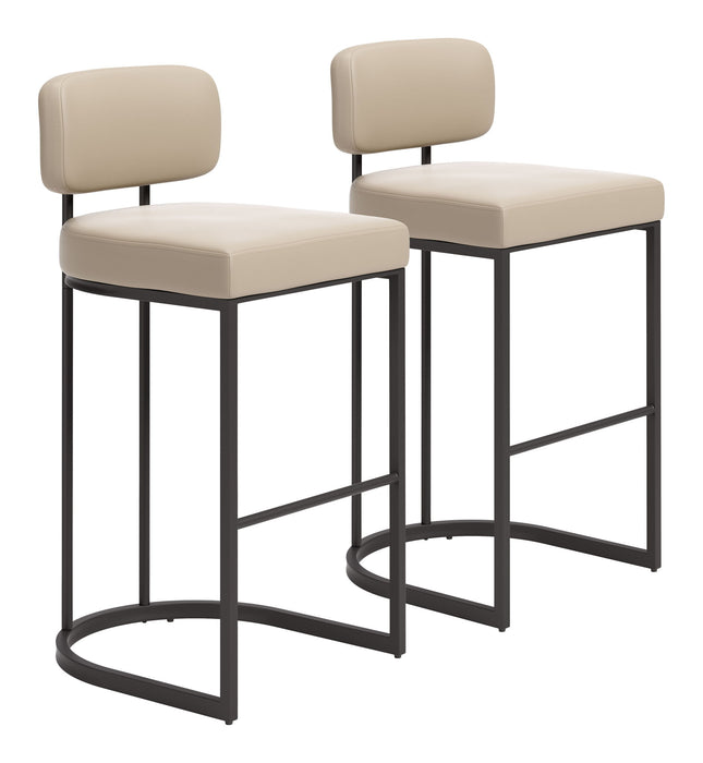 Velar - Barstool (Set of 2) Zuo Modern