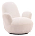 Lunet - Swivel Chair - White Zuo Modern
