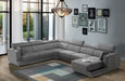 Alwin - Modular Lf Sofa - Dark Gray Fabric ACME