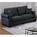 Contemporary 2 Piece Sofa Set With Matching Pillows Home Essentials