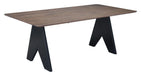 Lisse - Rectangular Dining Table - Espresso Zuo Modern