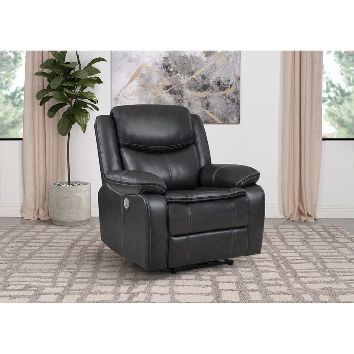 Salerno - Power Recliner Chair With USB Charging Furniture Max