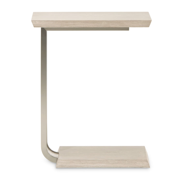 Lotus Bay - C-Shaped Accent Table - Sand