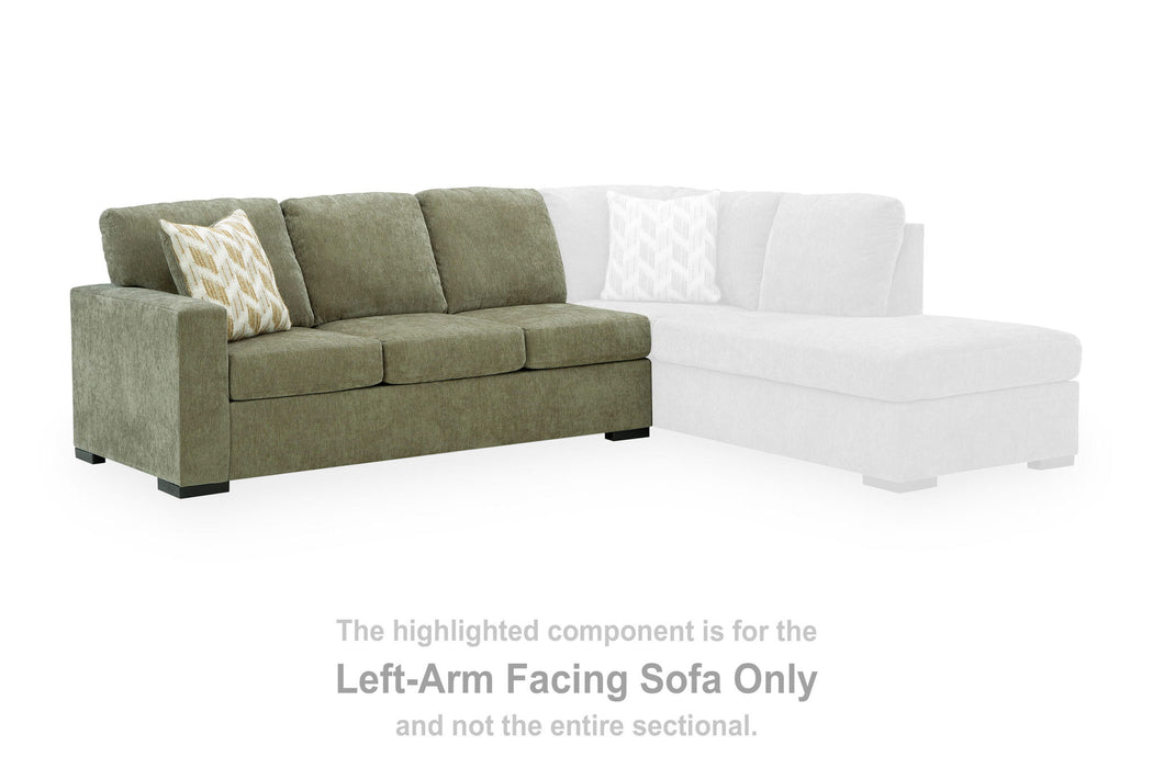 Bridgepoint - LAF Sofa - Moss Signature Design by Ashley®