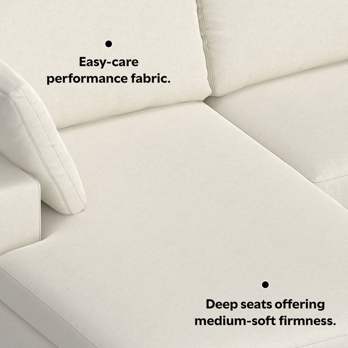 Charlie - Upholstered Deep Seater Sectional Sofa Simpli-Home