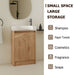 Freestanding Bathroom Vanity & Sink, Soft Close Doors Home Essentials