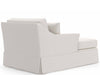 Madison - Skirted Chaise LAF, Special Order - White Universal Furniture