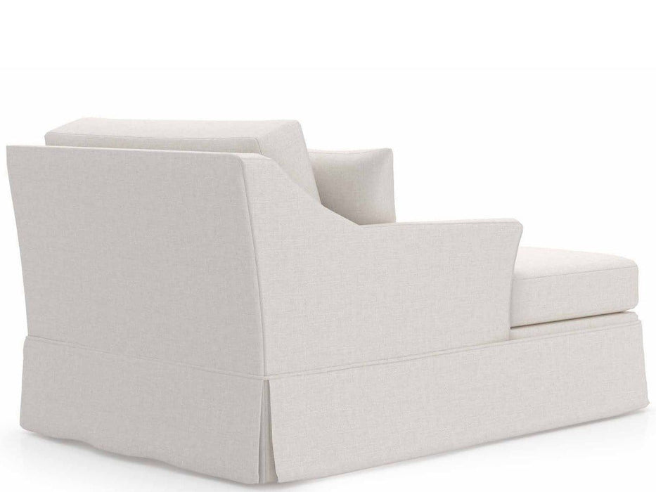 Madison - Skirted Chaise LAF, Special Order - White Universal Furniture