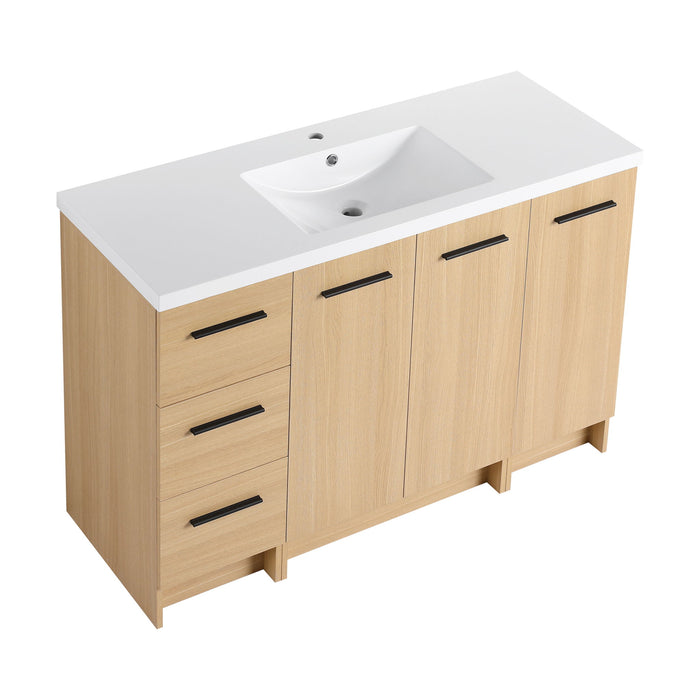 Floating Bathroom Vanity With Sink, Modular Cabinet Home Essentials
